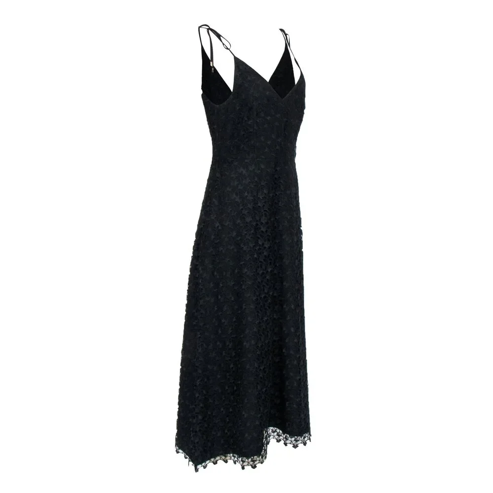 Joie - Black Sleeveless Lace Formal Dress Sz 6